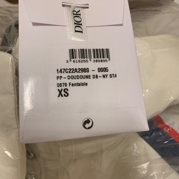 DIORALPS HOODED DOWN JACKET WHITE THREE-TONE DIOR STAR QUILTED TECHNICAL FABRIC - Picture 6 of 6